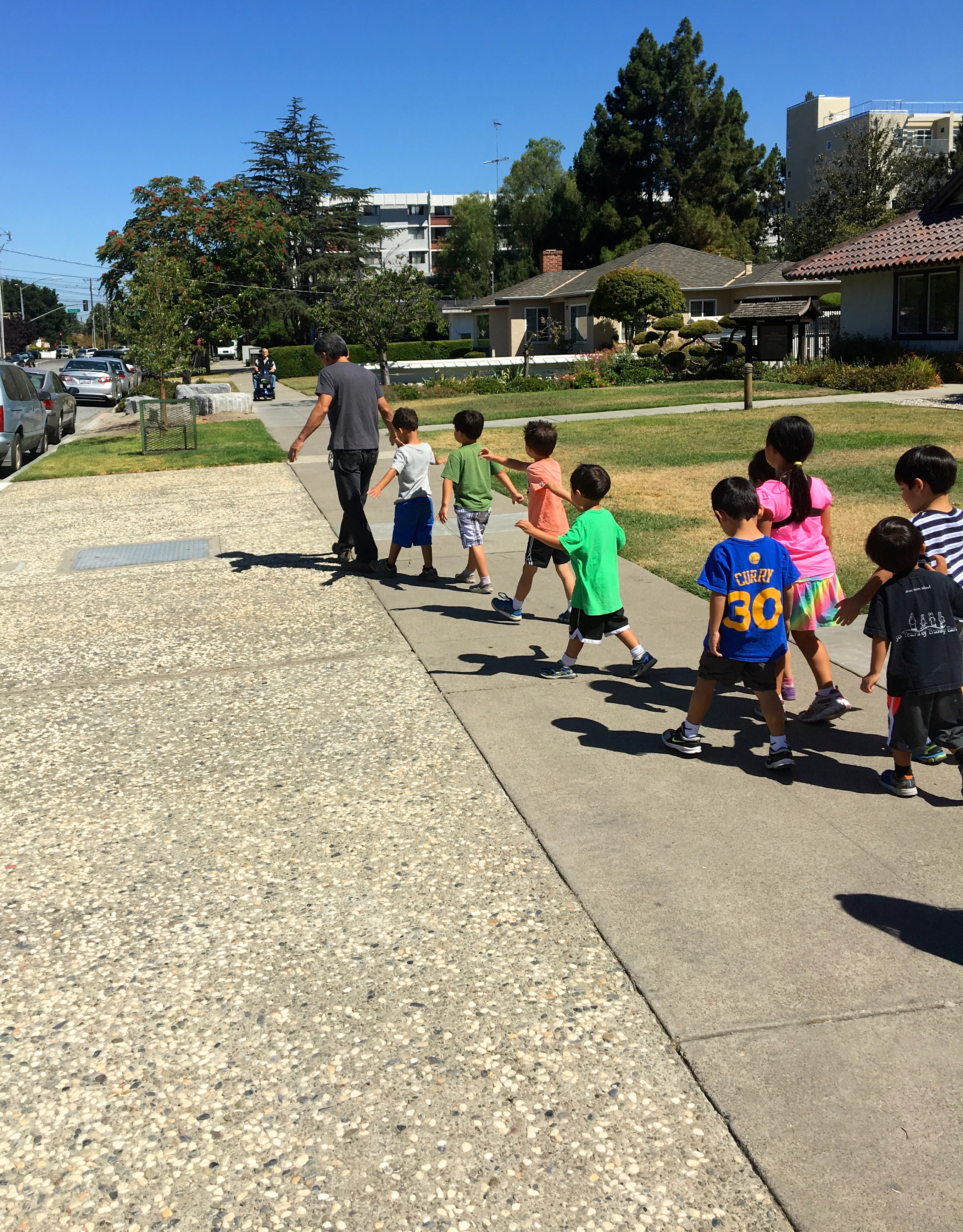 Children on a Story Walk
